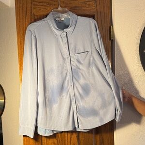 Cable & Gauge Sky Blue Tunic Top